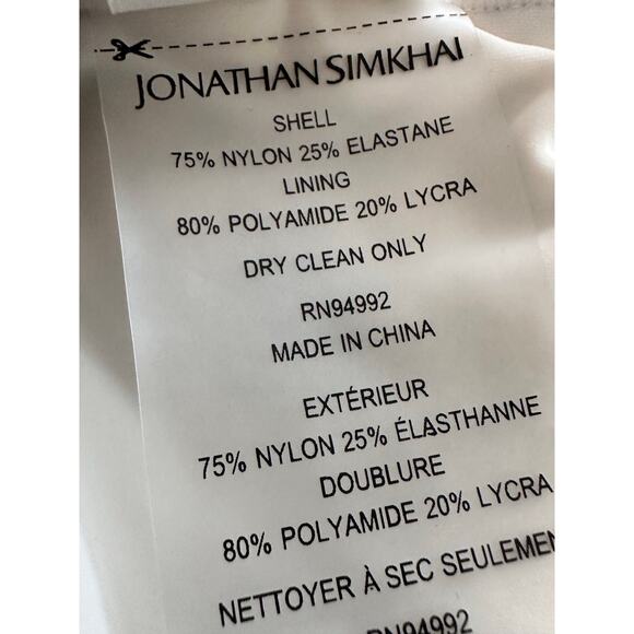 Jonathan Simkhai One-shoulder Ruched Polka-dot Swimsuit - Picture 5 of 8